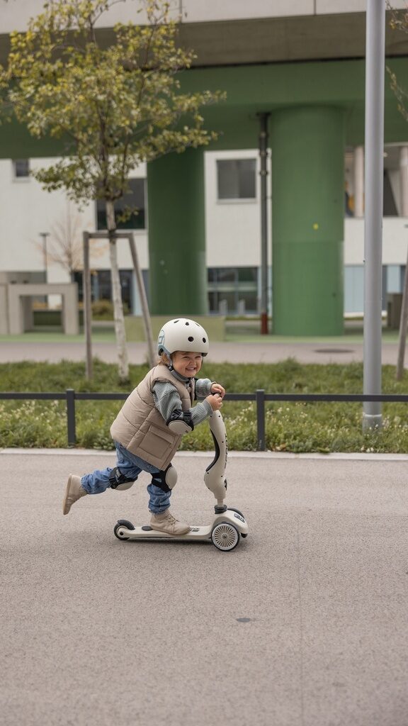 Scoot and Ride protective set Ash XXS